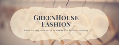 facts on why revolution is needed in fashion industry