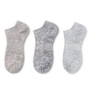 Three pairs hemp ankle socks